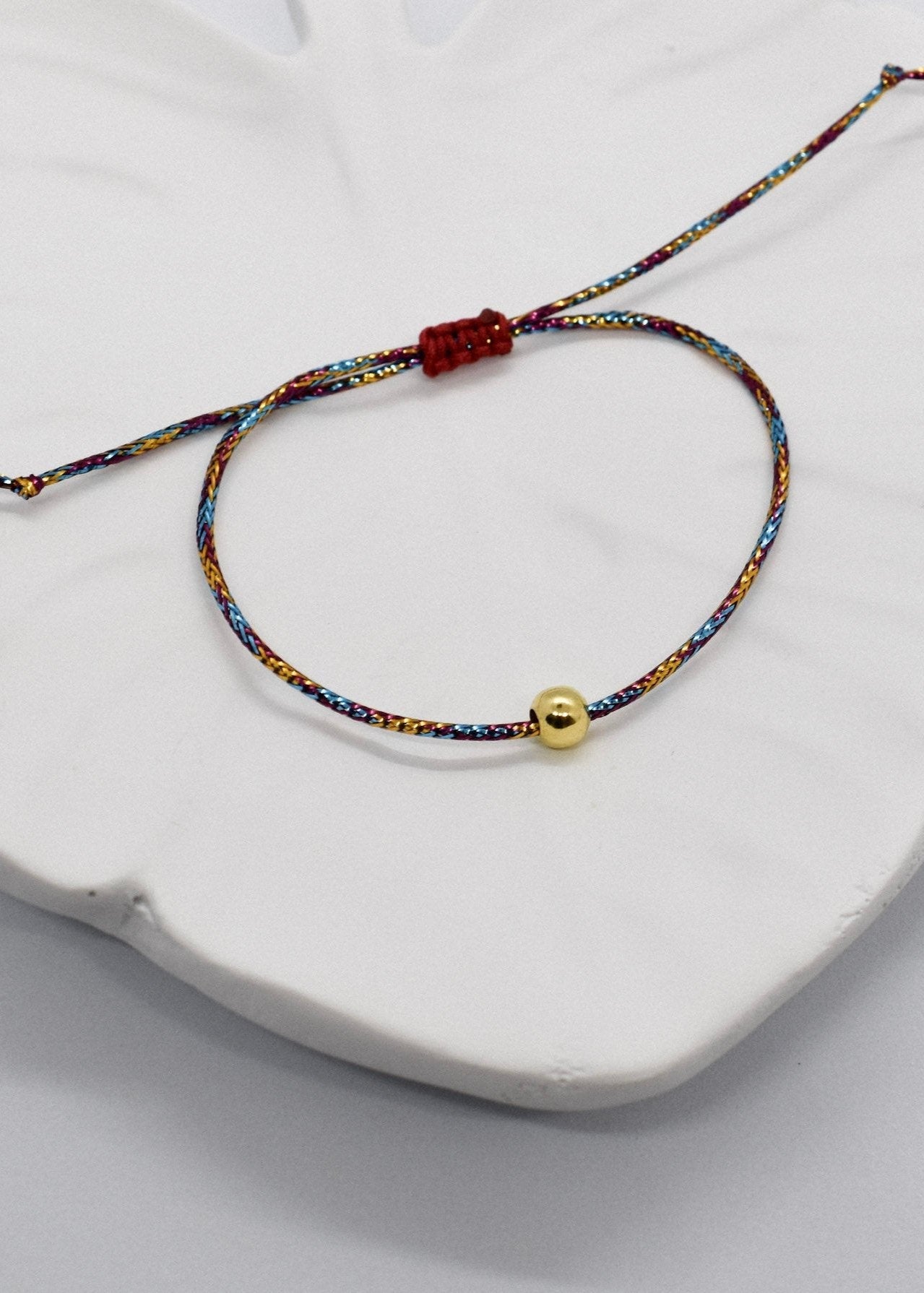 golden bead bracelets