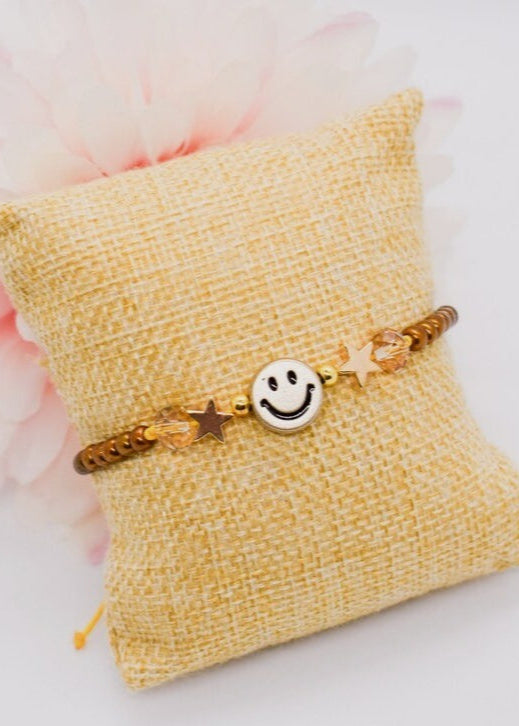 Happy Face Bracelet.