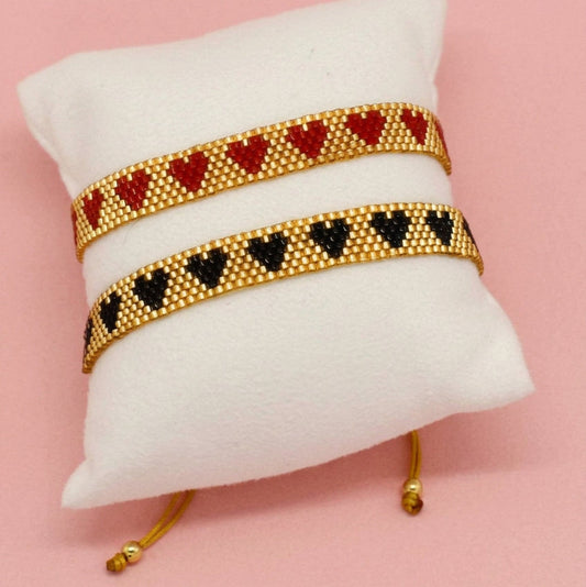 heart miyuki bracelets