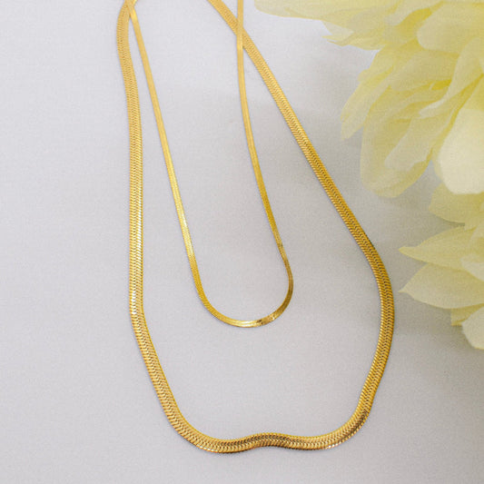 herringbone necklaces