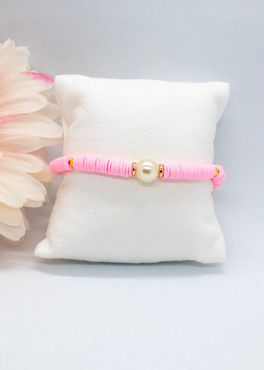 heshi polymer clay bracelet