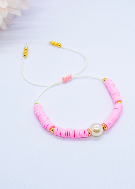 heshi polymer clay bracelet