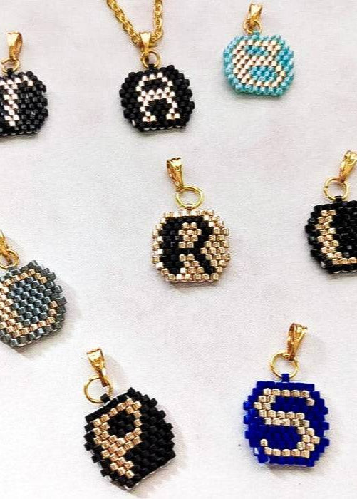 initialcolors necklace