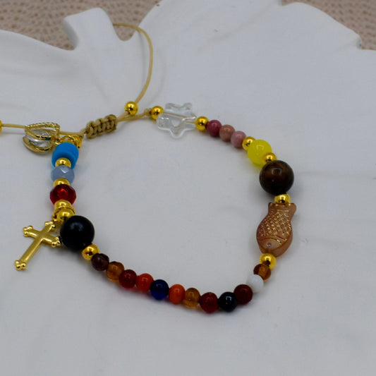 Life of Jesus Carnelian bracelet