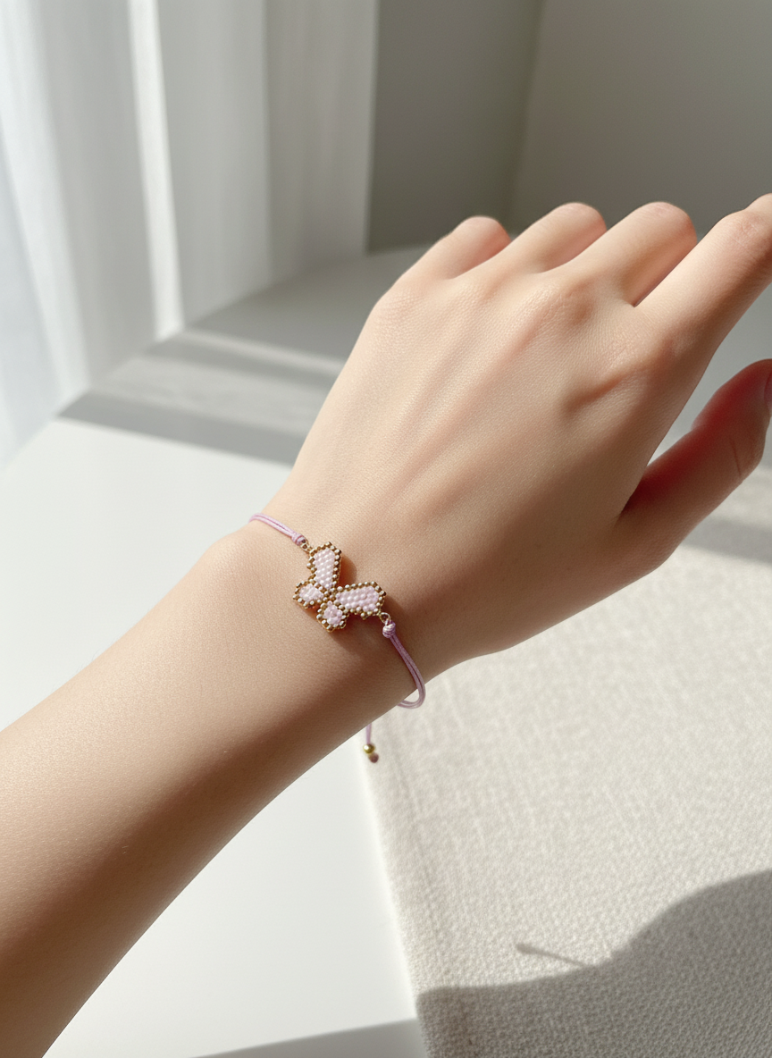 MIYUKI BUTTERFLY BRACELET