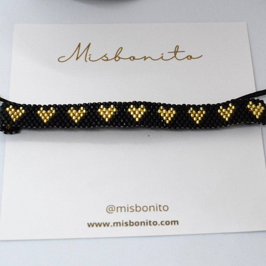 multicorazon bracelets black