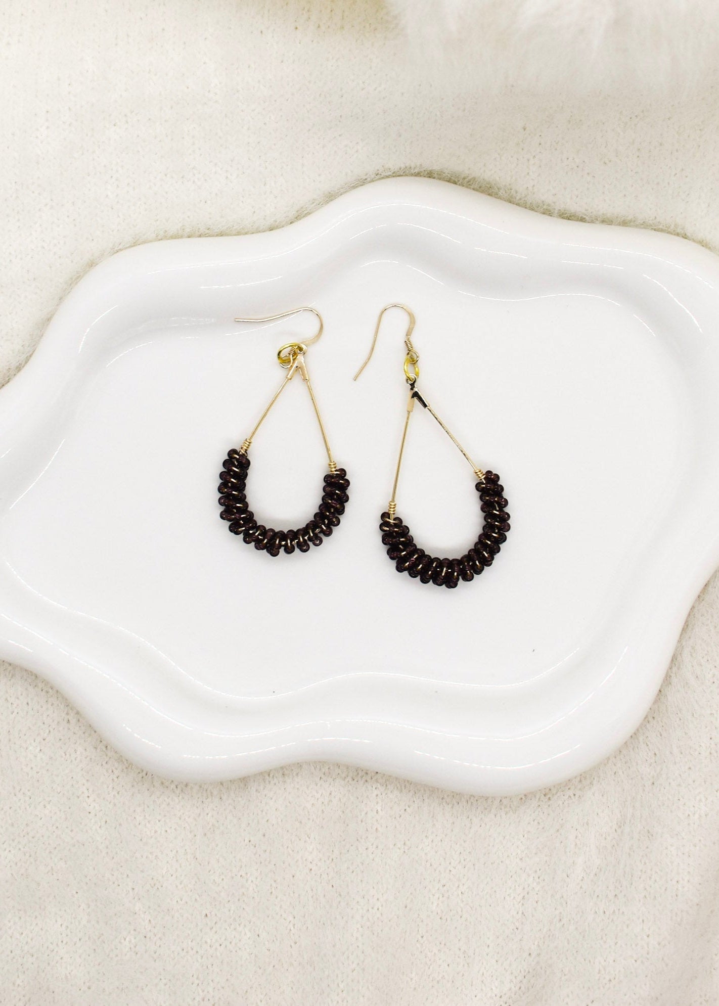 oval earrings