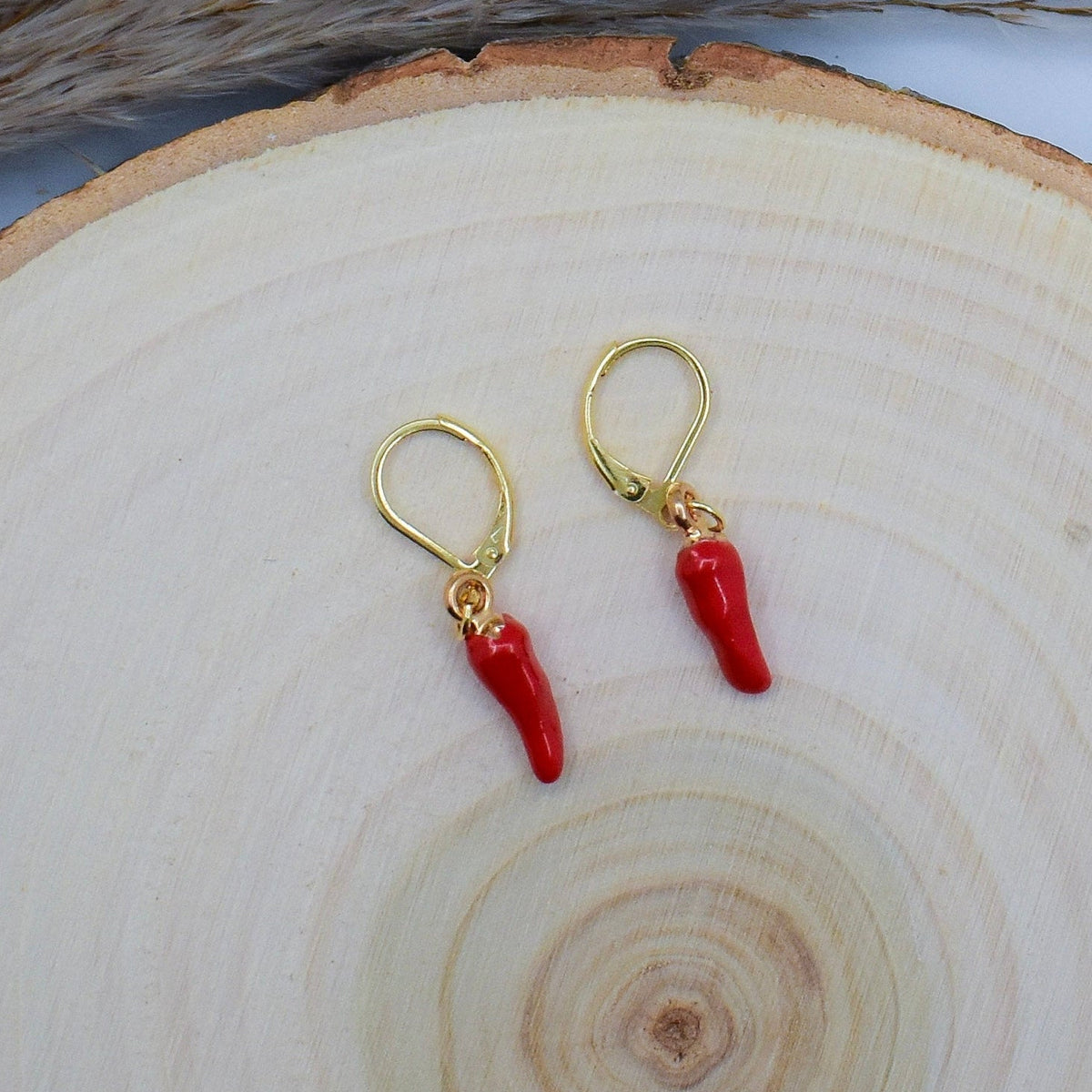 pepper charm earrings