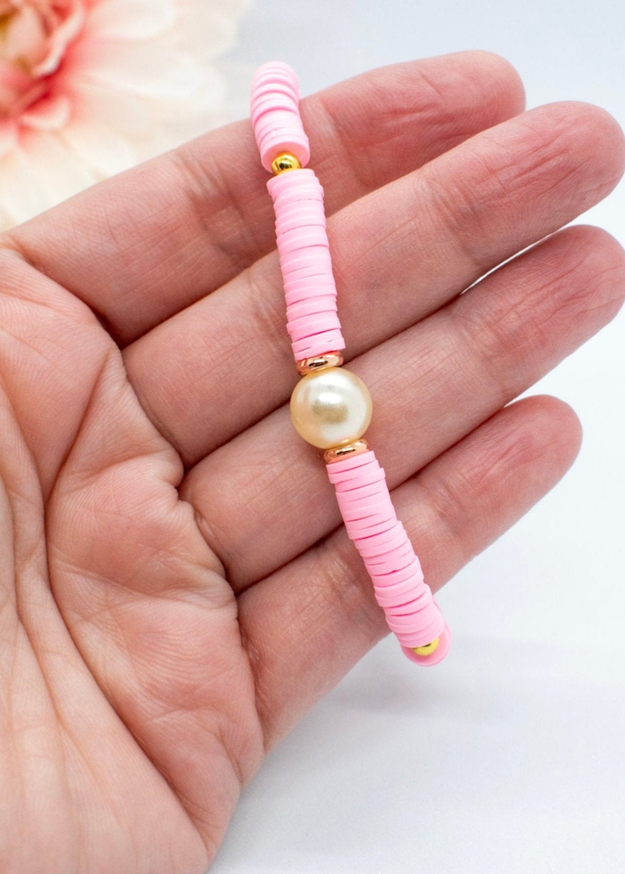 heshi polymer clay bracelet