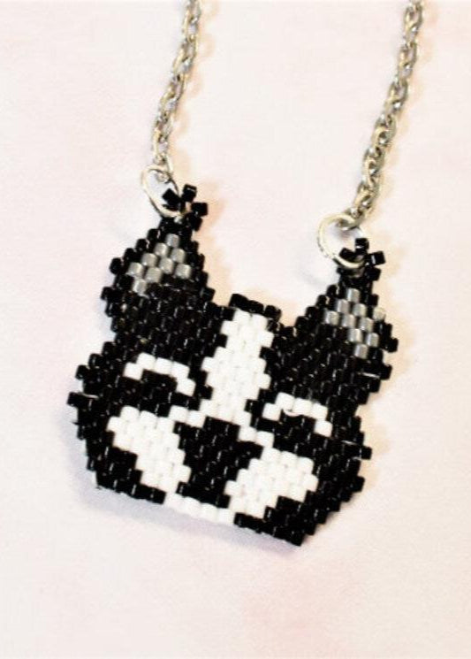 Pug face necklace