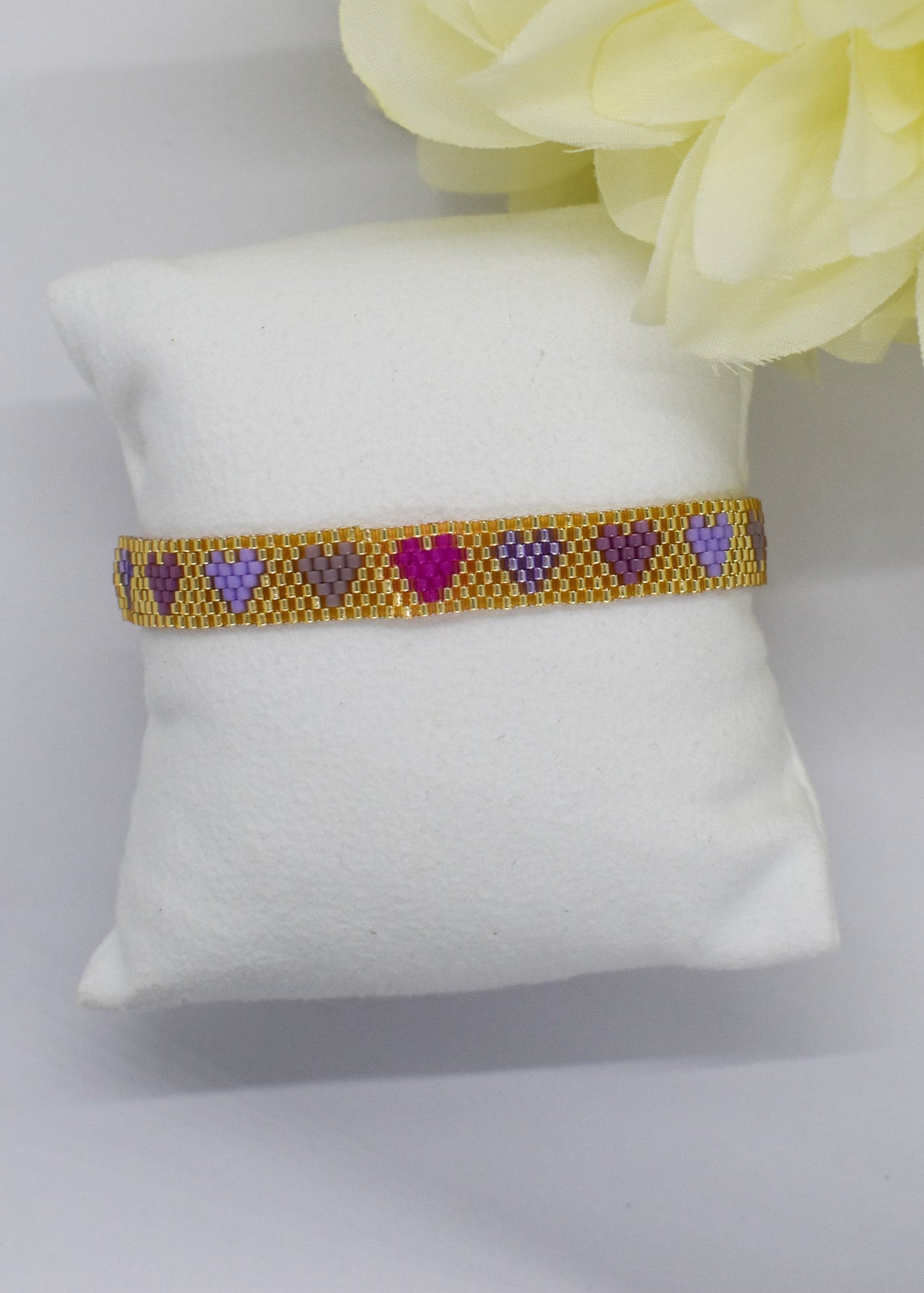 Purple bracelet