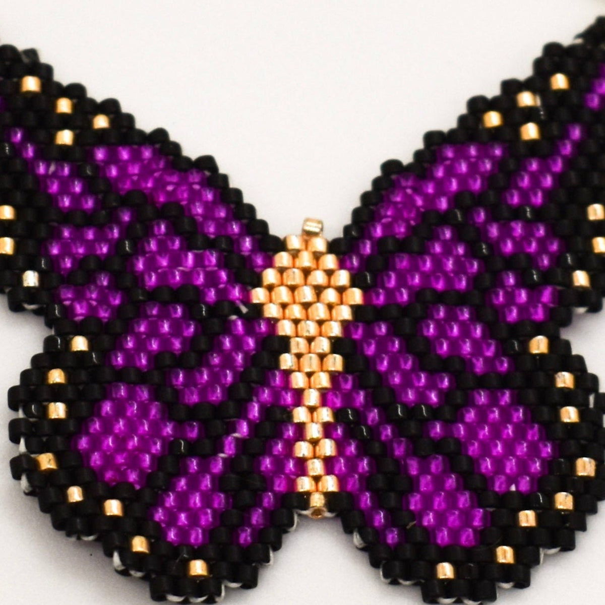 purple butterfly zoomed in