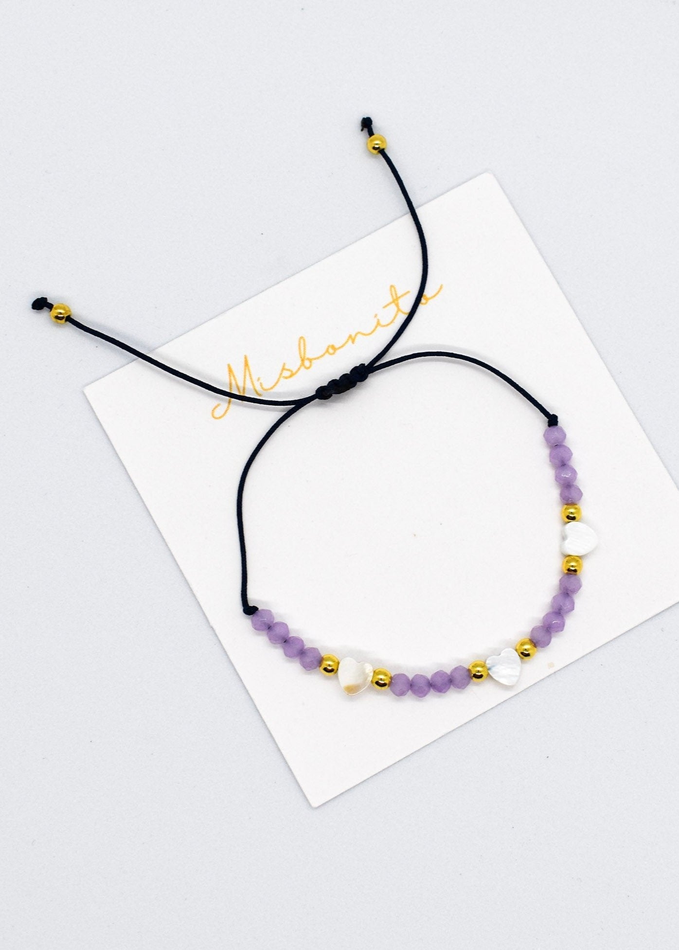 purple heart bracelet