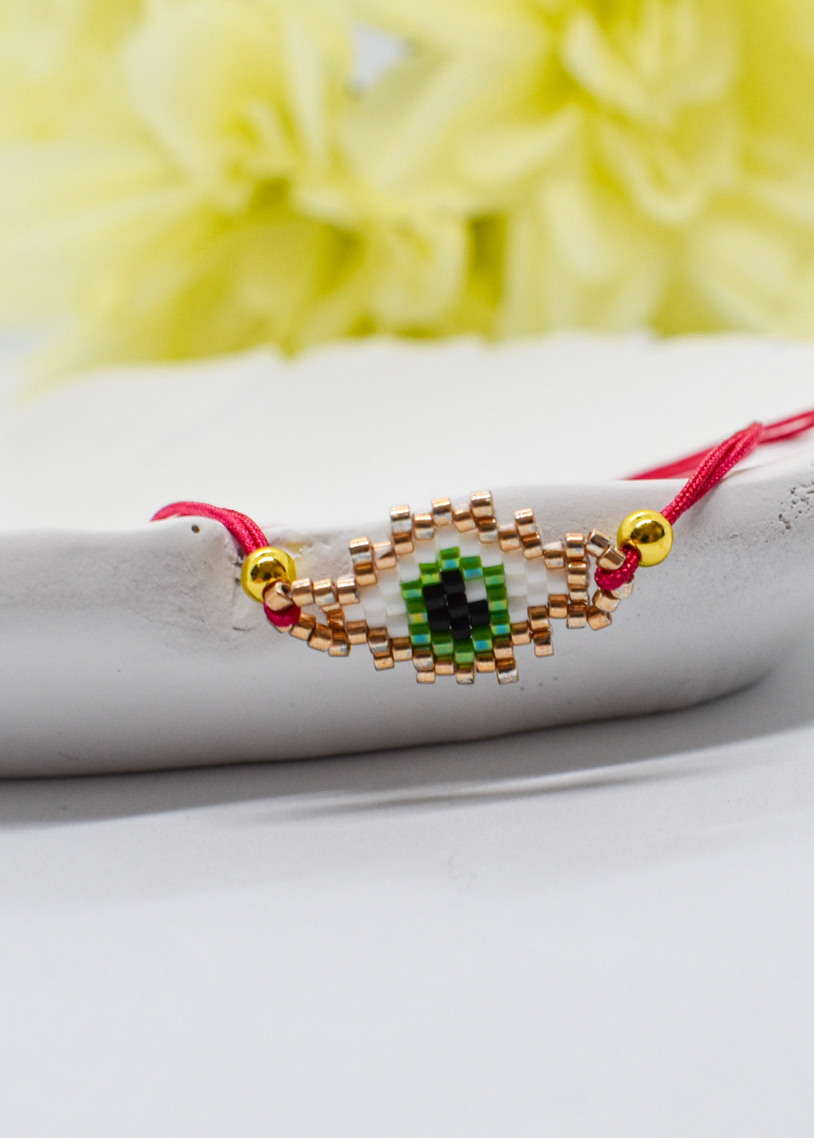 evil eye rombus bracelets