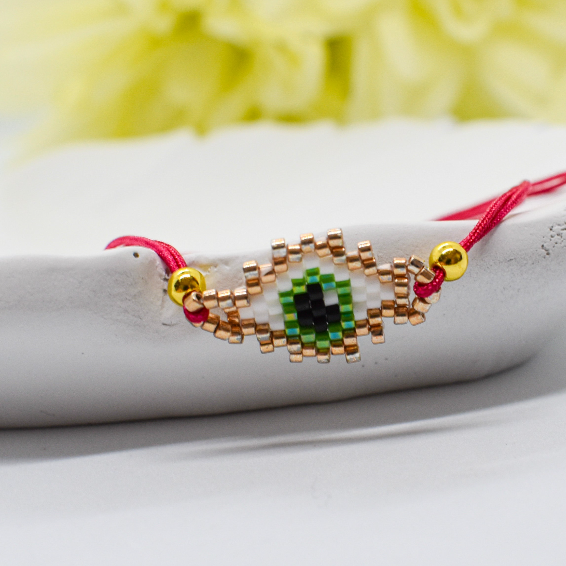 evil eye rombus bracelets