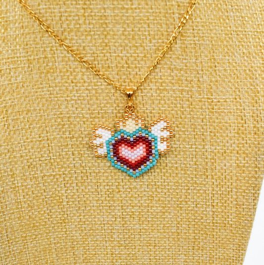 heart of jesus necklace