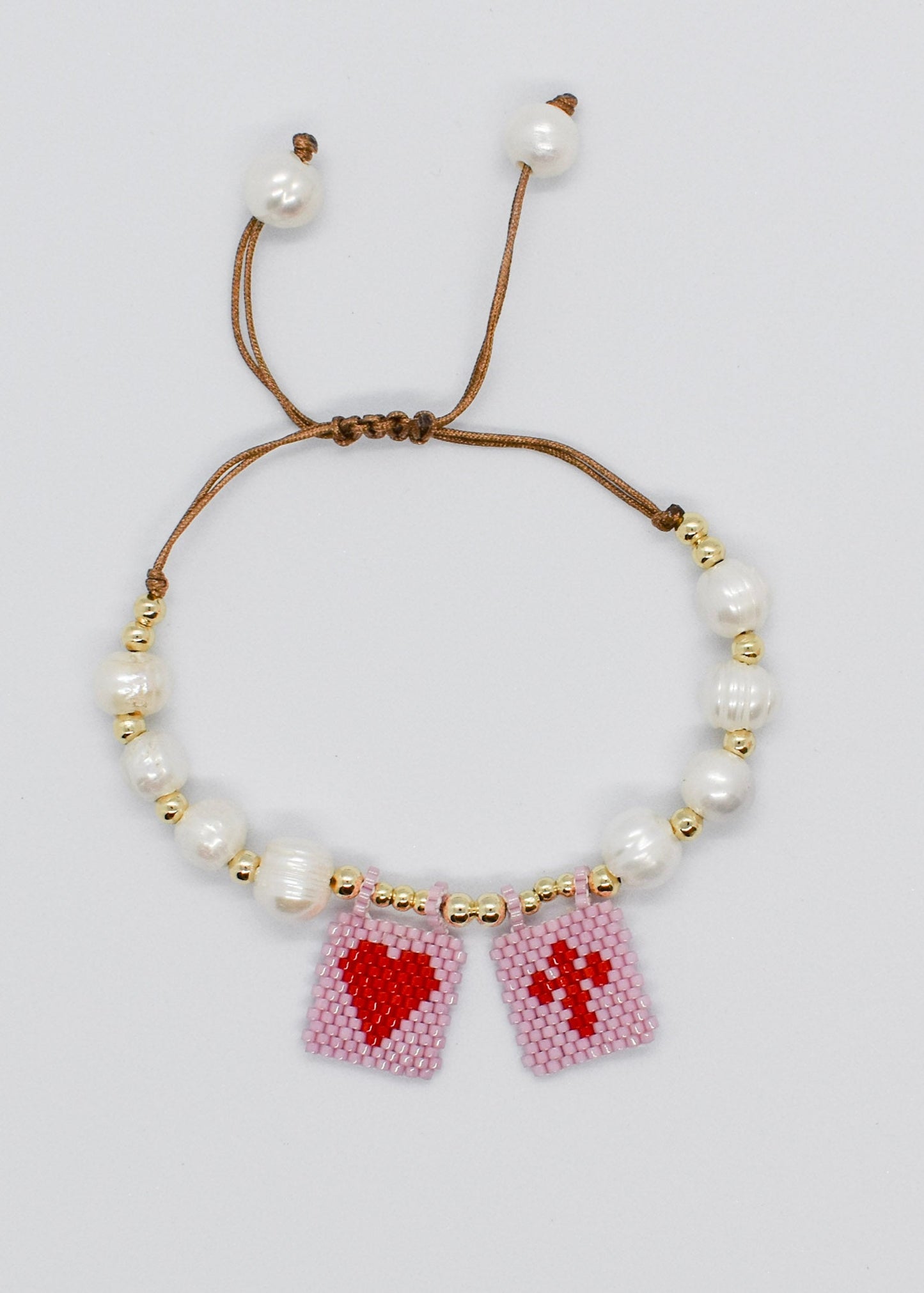 scapular charm bracelet