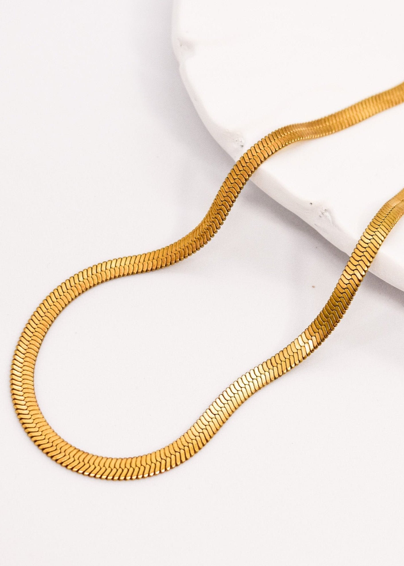 snake necklace thick