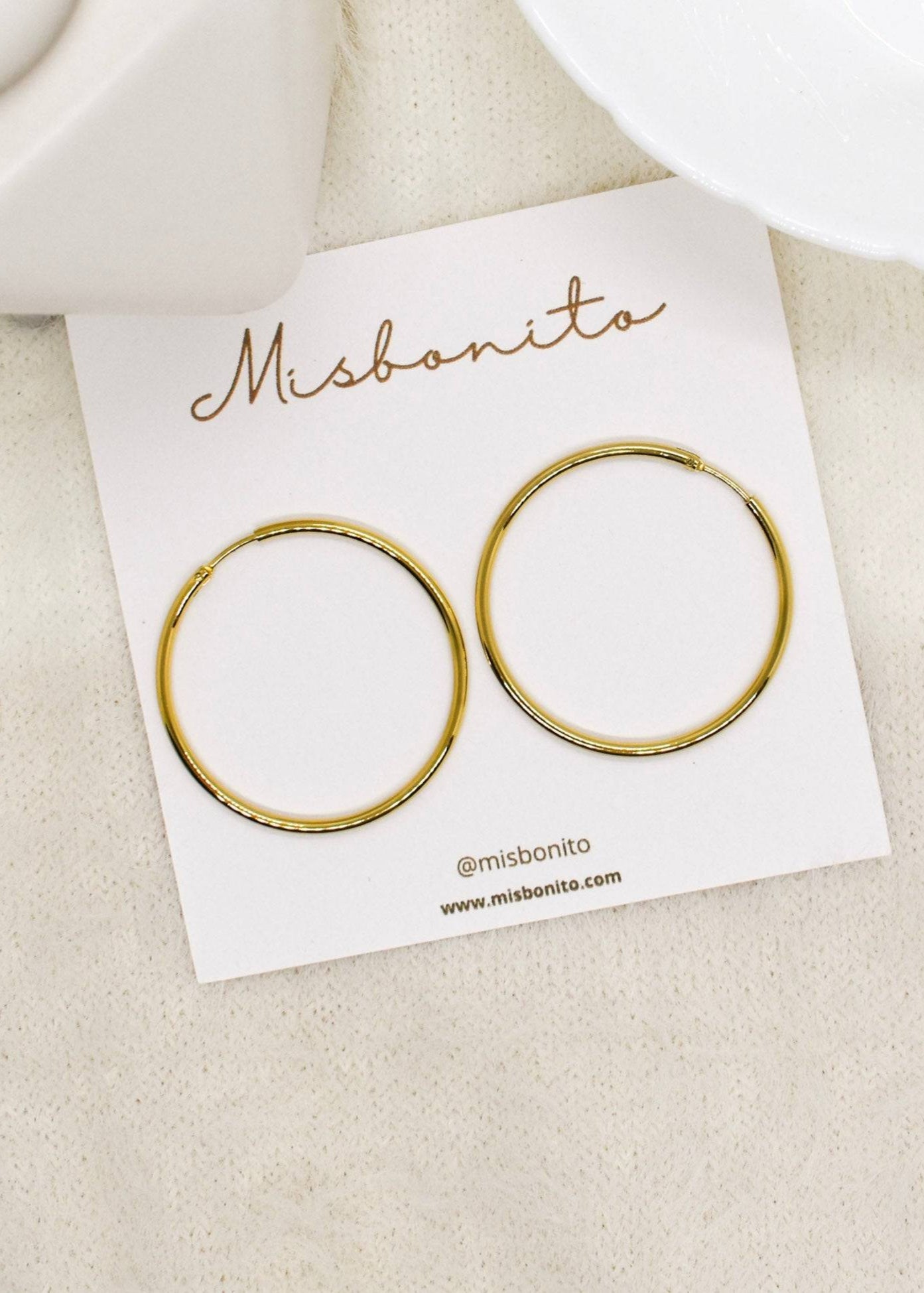 sterling silver hoops