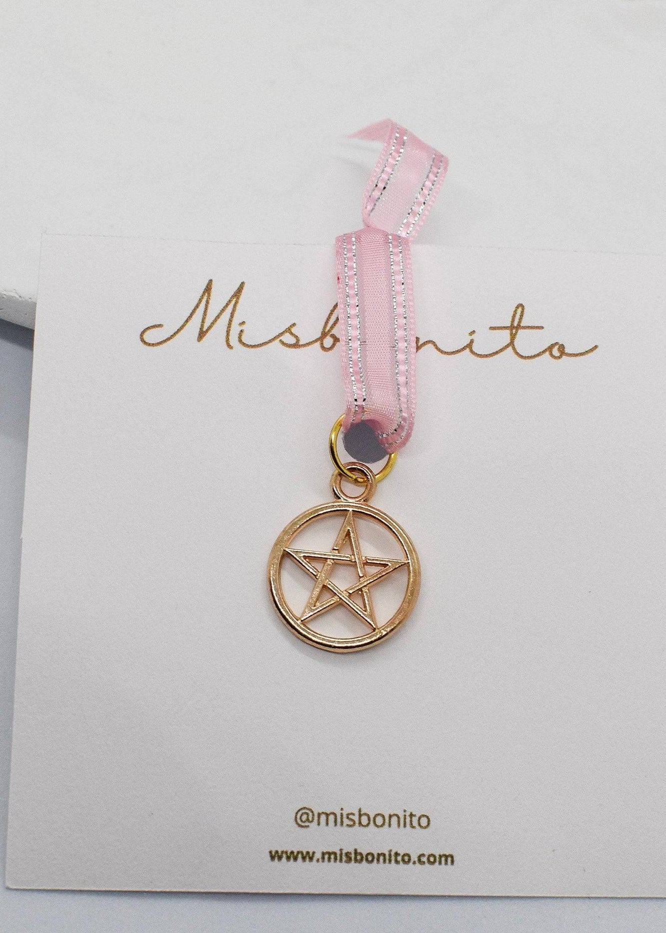 star in a circle charm