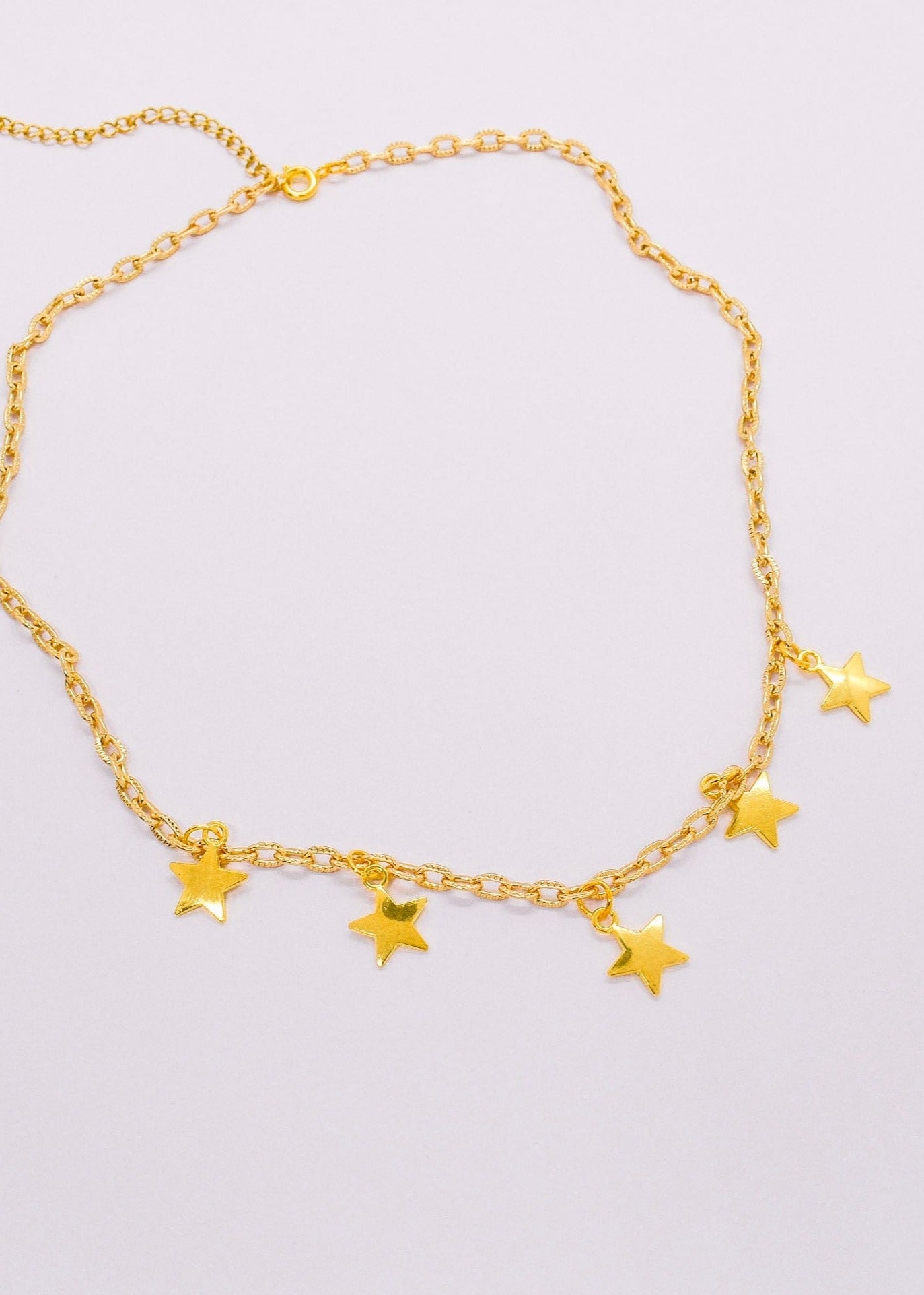 Golden Stars Necklace
