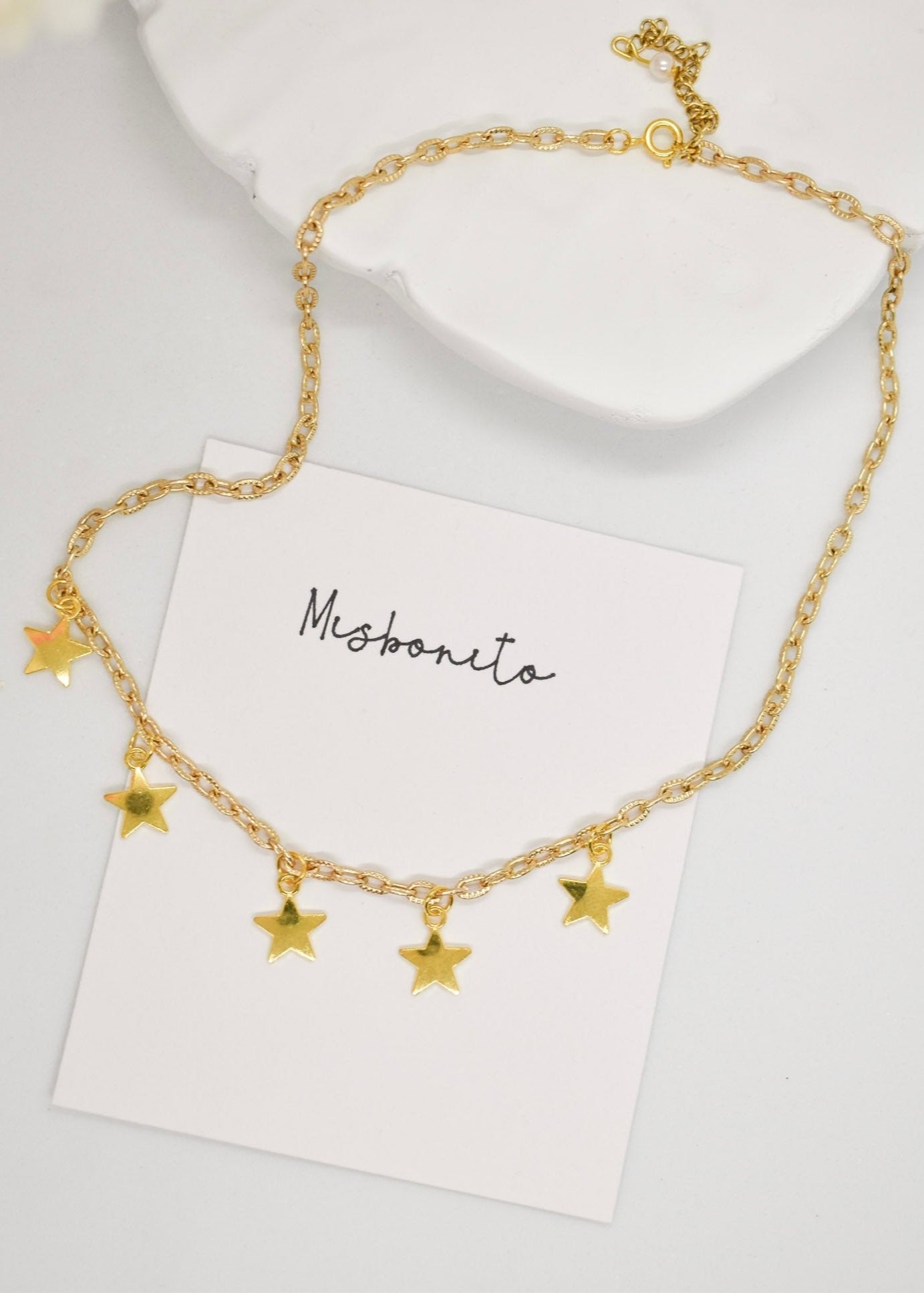 stars chain necklace
