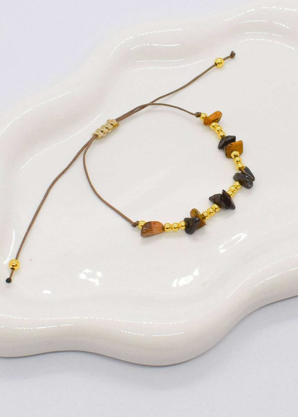 tiger eye golden bracelet