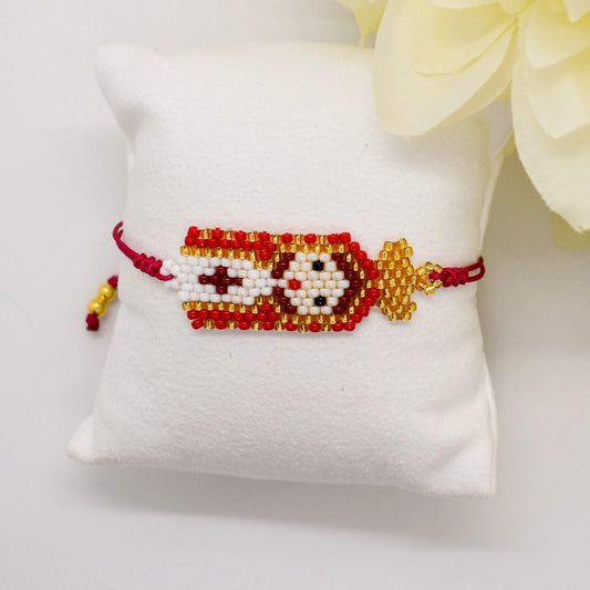 virgin red miyuki bracelet