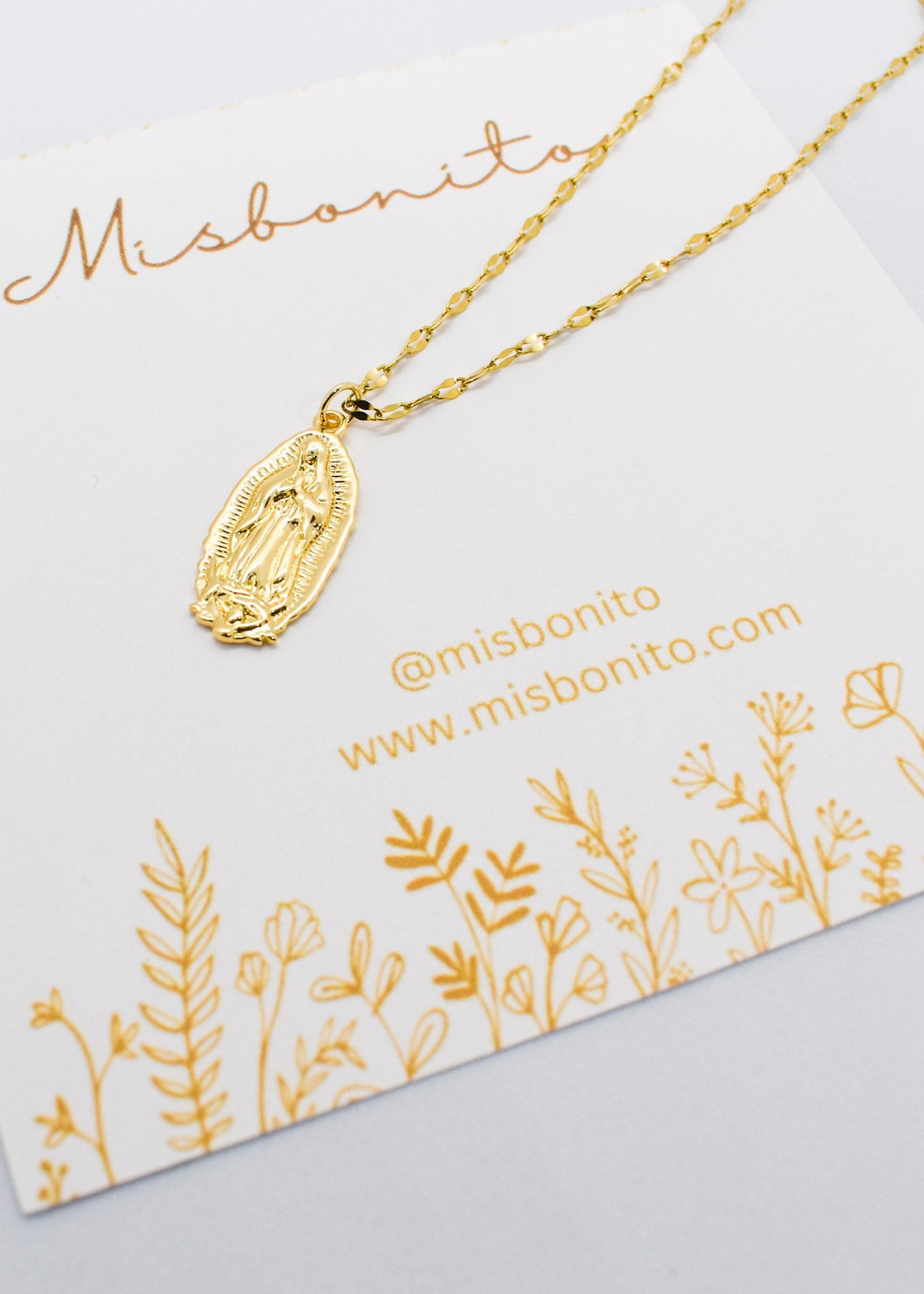 virgin silueta necklaces