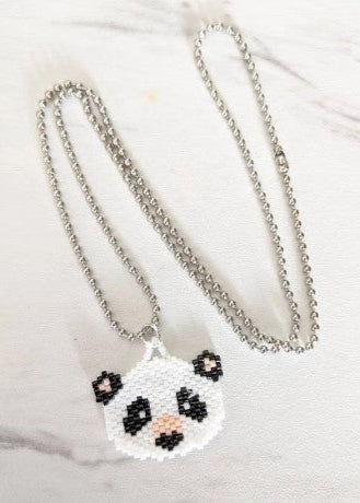 whole panda necklace
