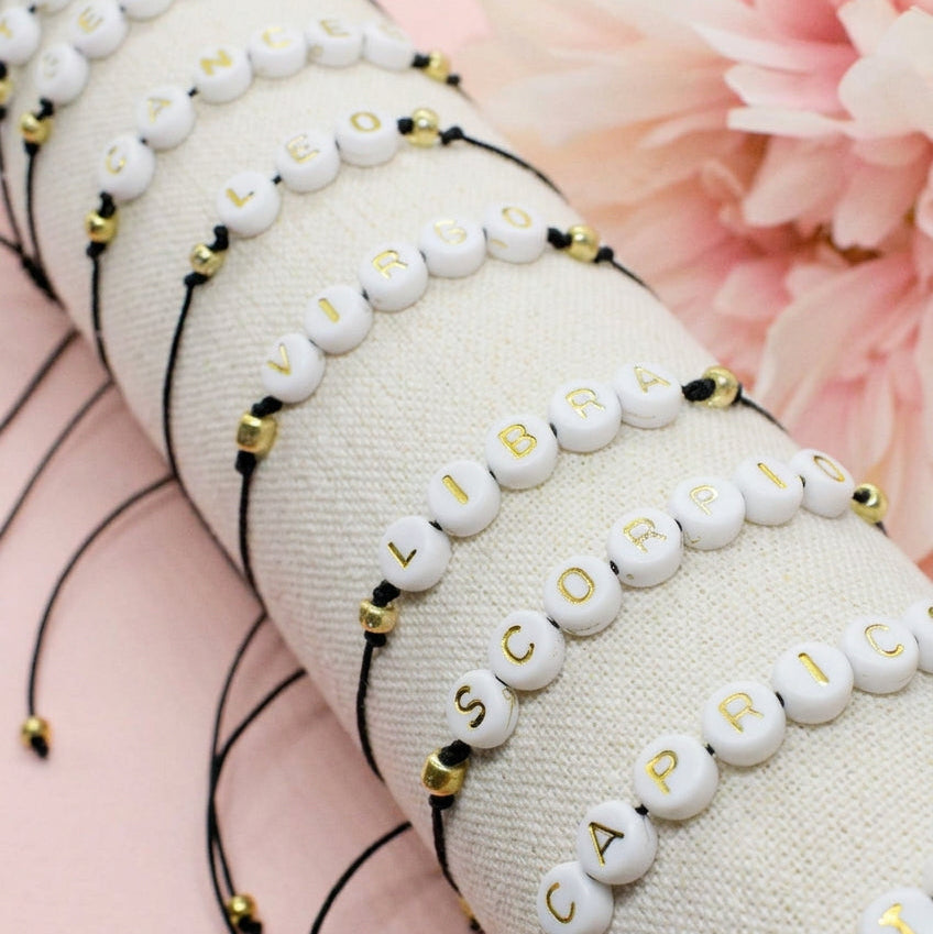 zodiac sign bracelet