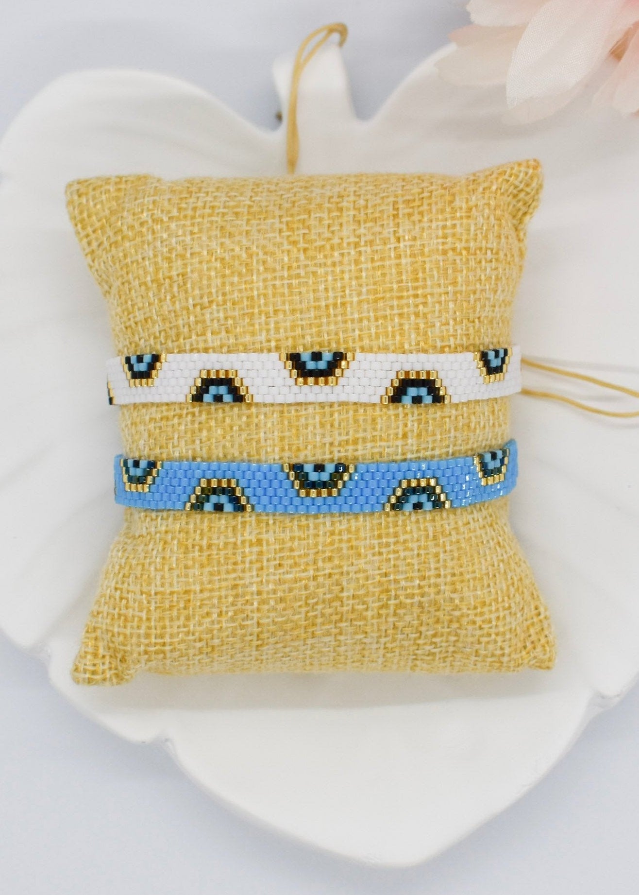 evil eye bracelets miyuki