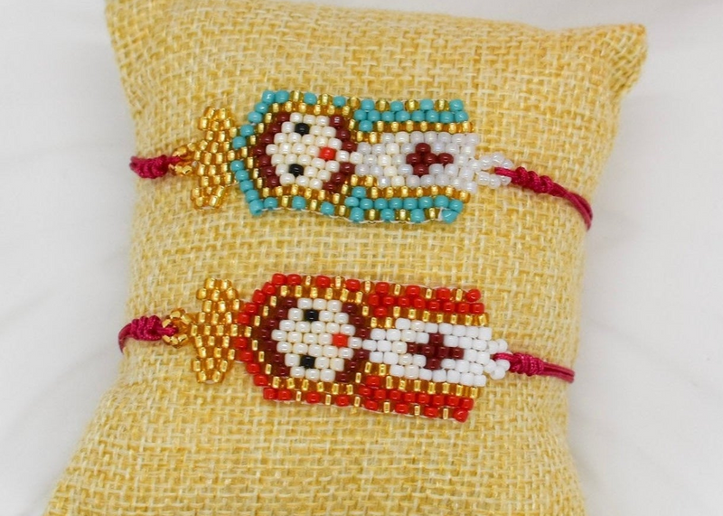 virgin red miyuki bracelet