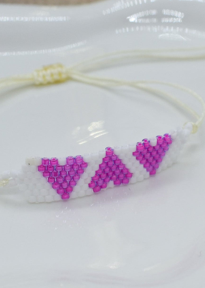 3 hearted bracelet