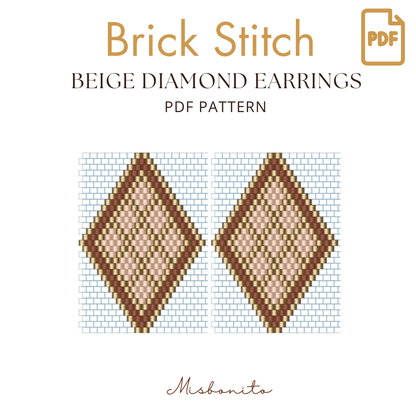 pdf portada of diamond beige earrings