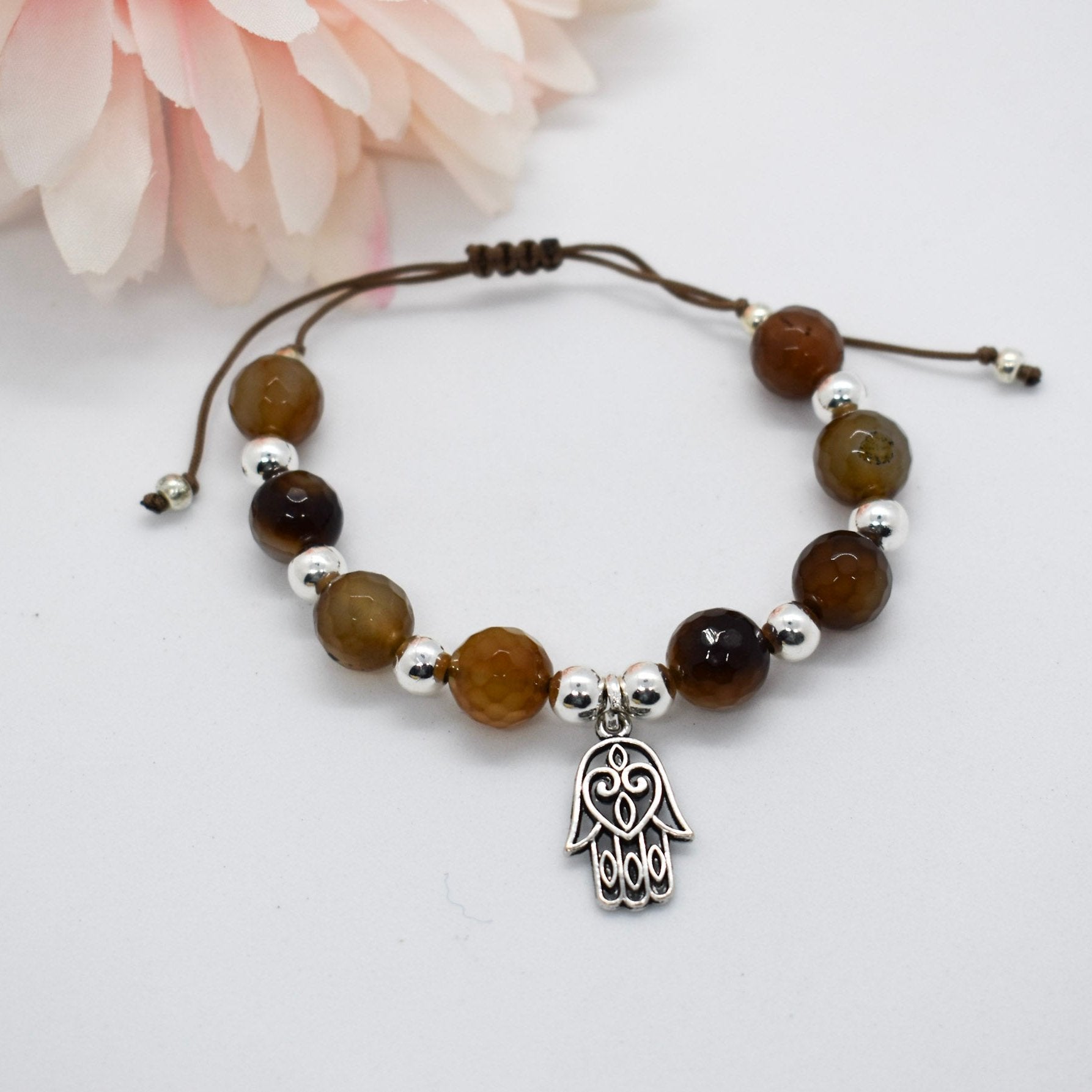 Brown Agate bracelets