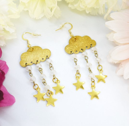 Cloud earrings