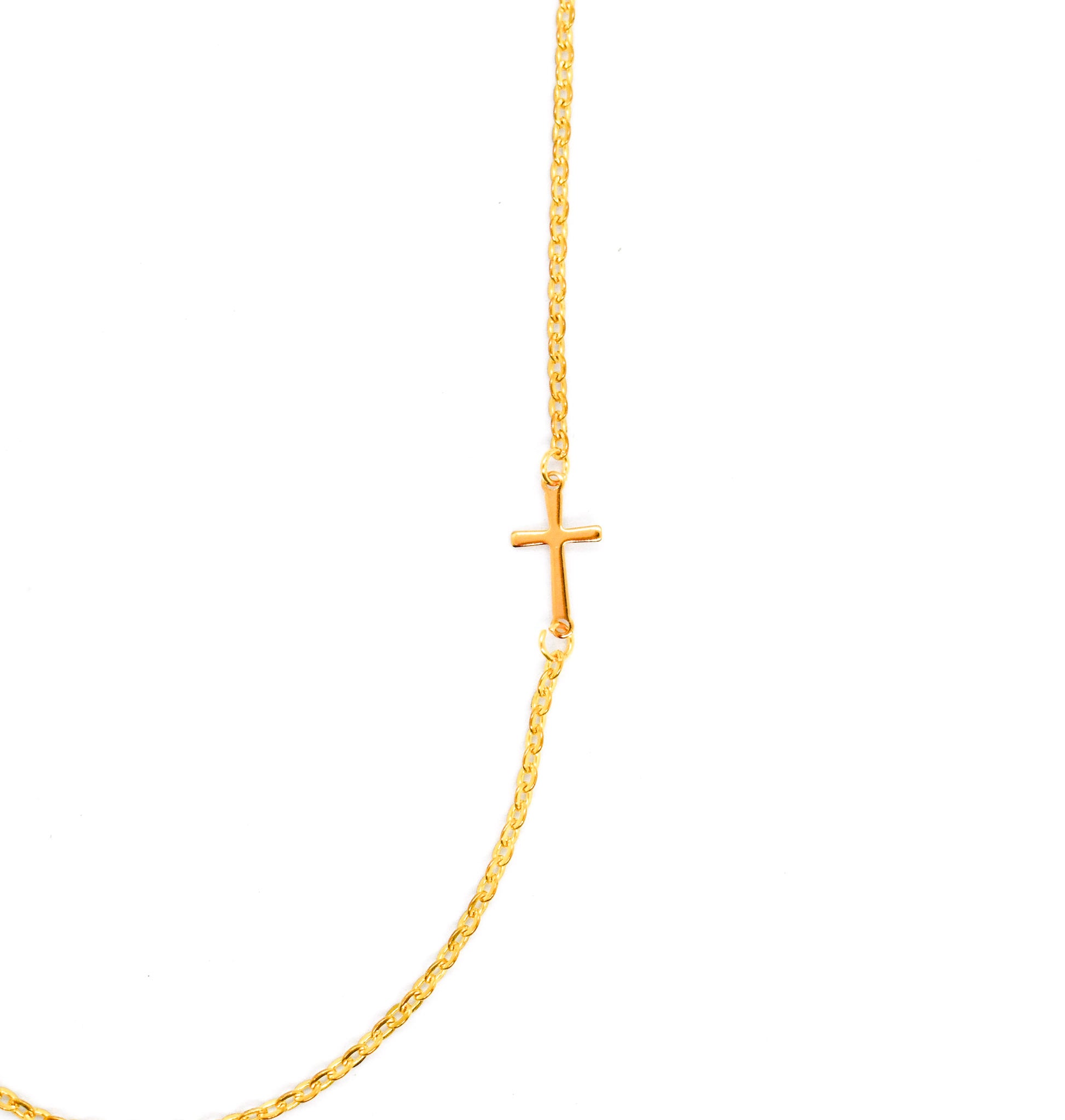 Mini Cross Link Necklace