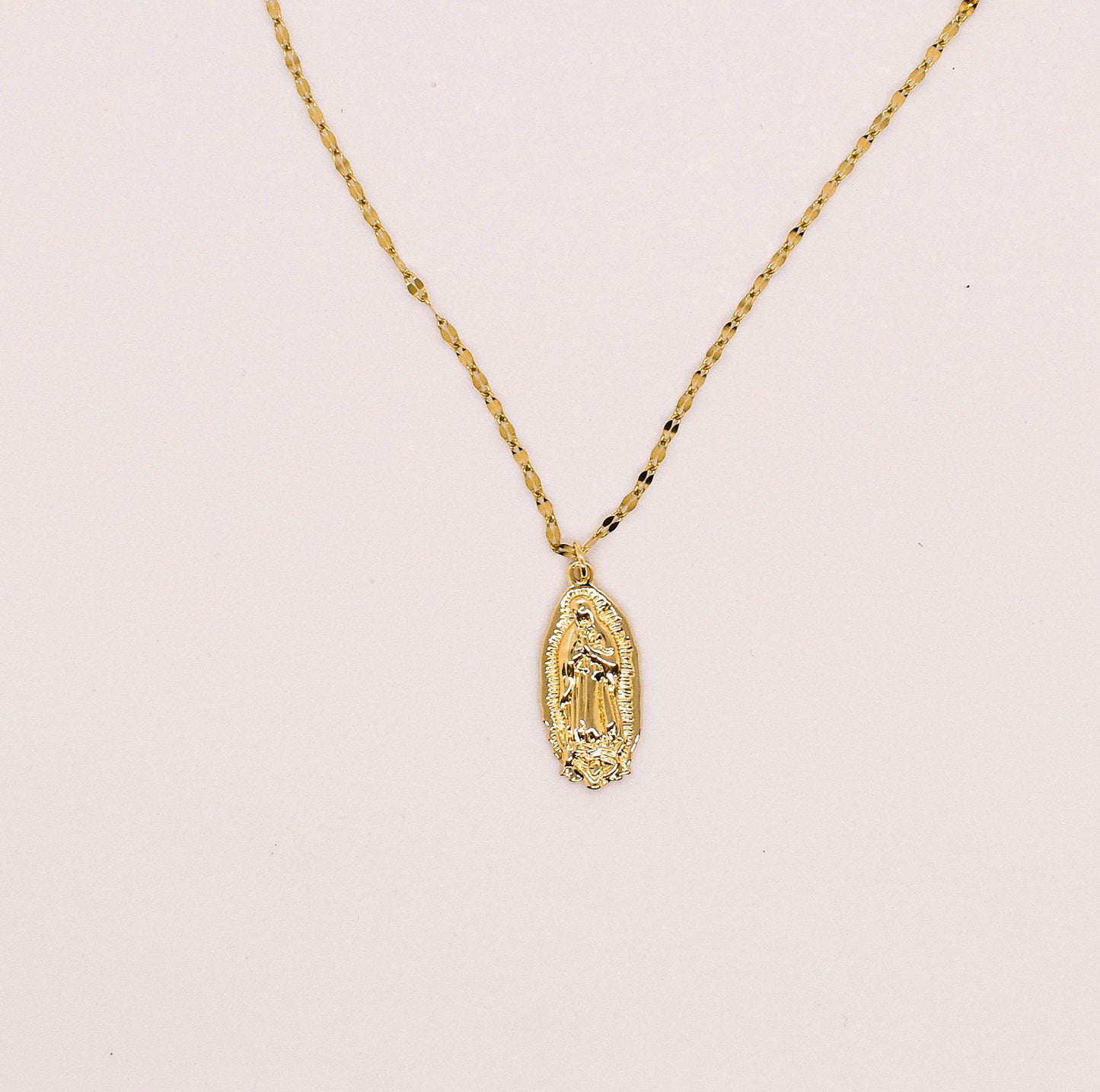 VIRGIN MARY NECKLACE (Silhouette)