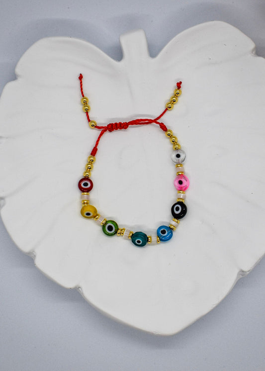 Evil color bracelets 