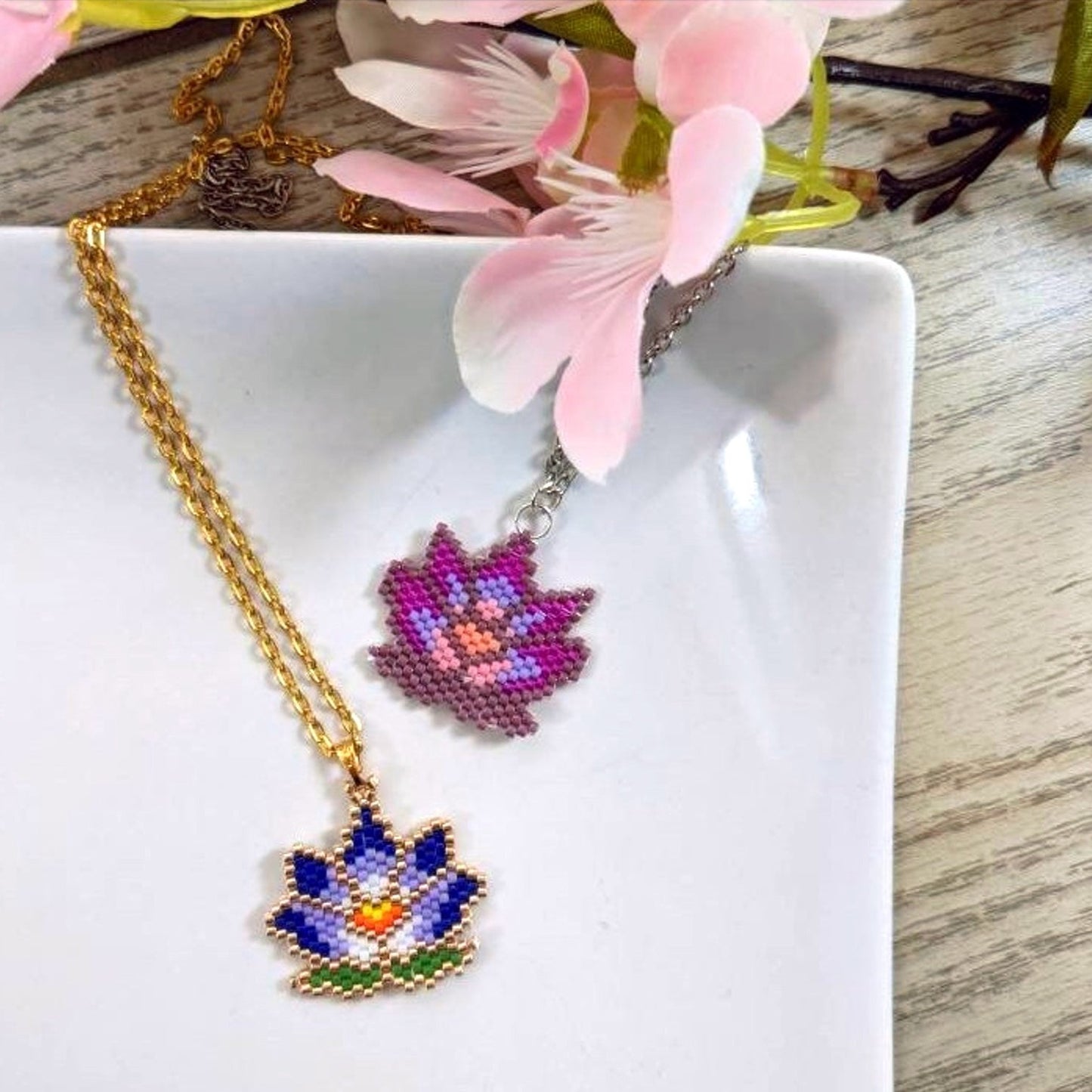 Lotus Flower Necklace