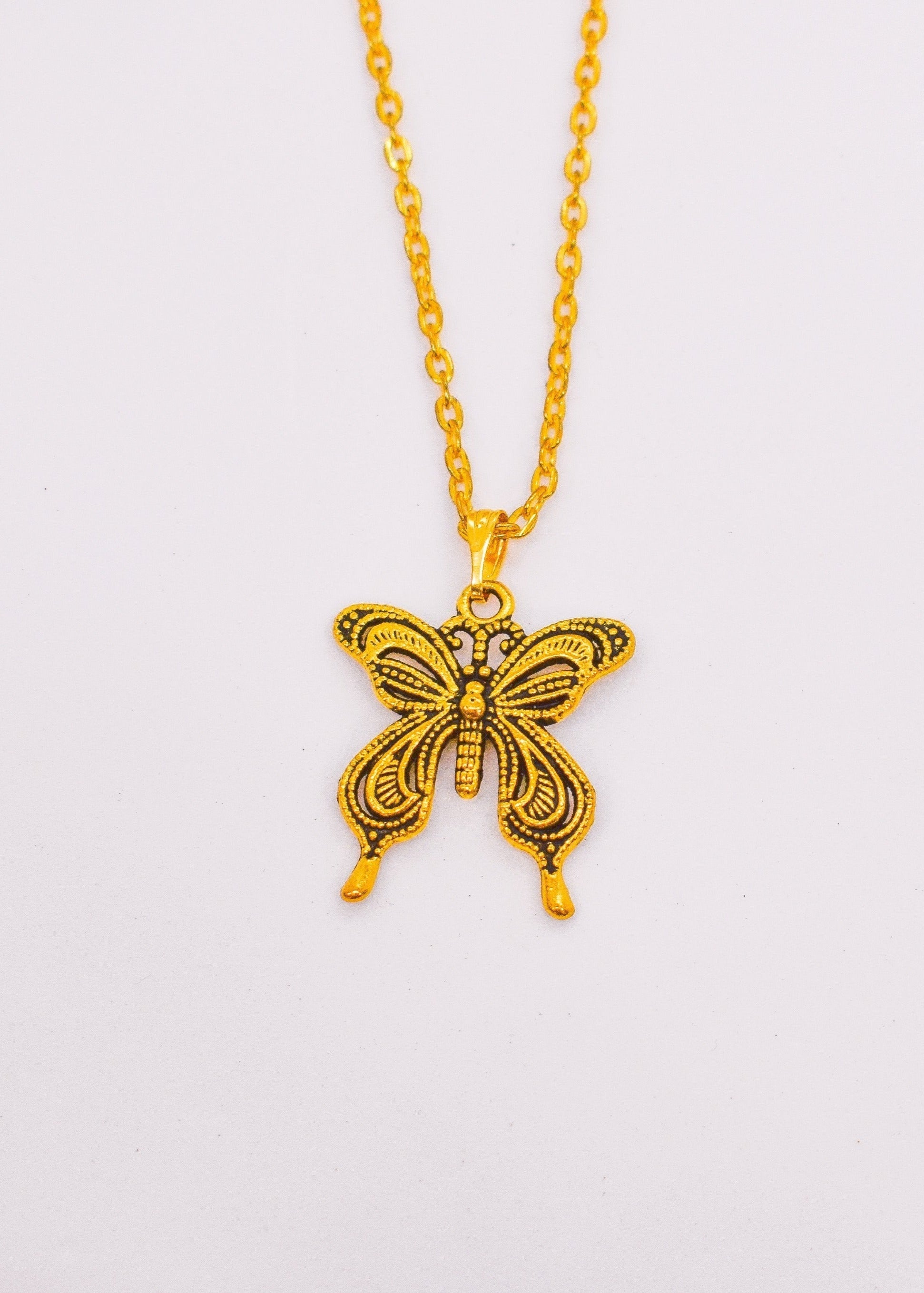 butterfly necklace mariposa