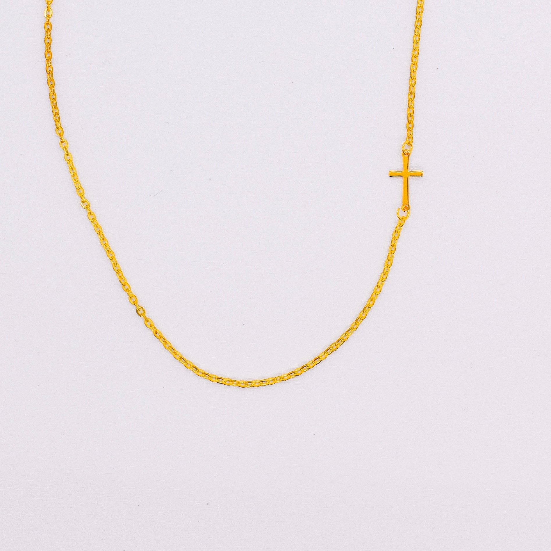 Mini Cross Link Necklace