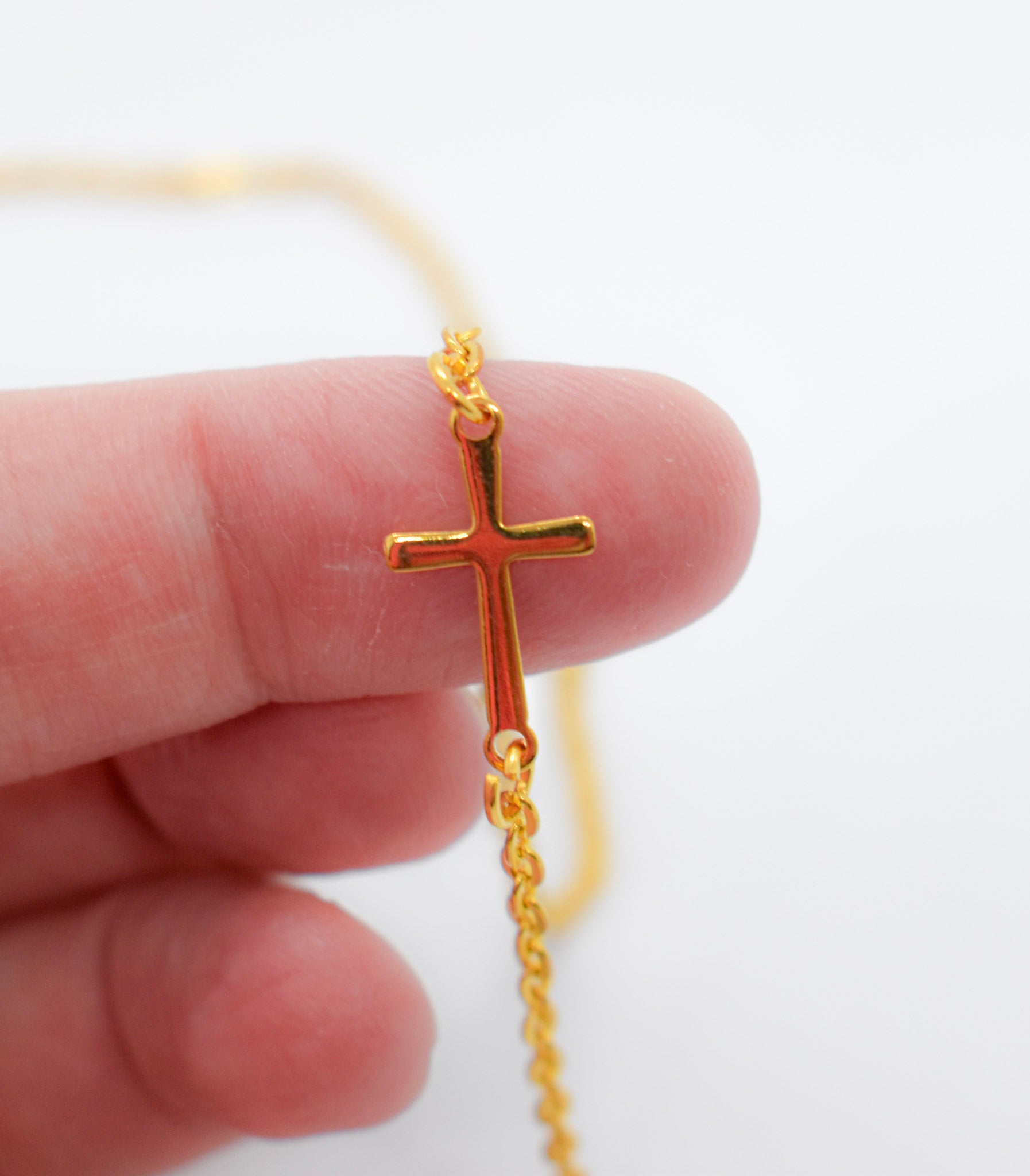 Mini Cross Link Necklace