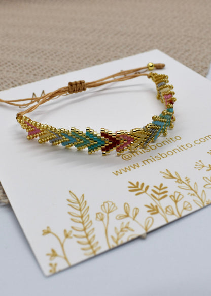 Miyuki arrow bracelet