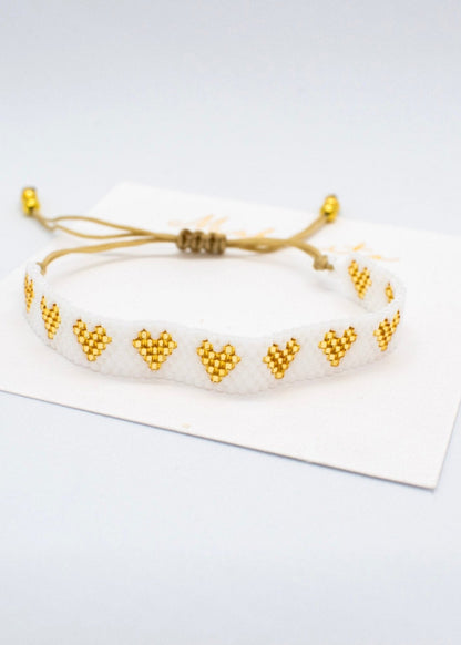 Miyuki bar white golden