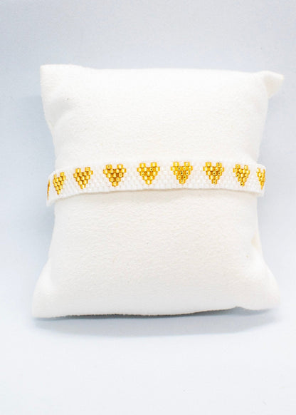 Miyuki bar white golden