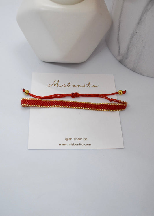 Miyukibar braceletd red