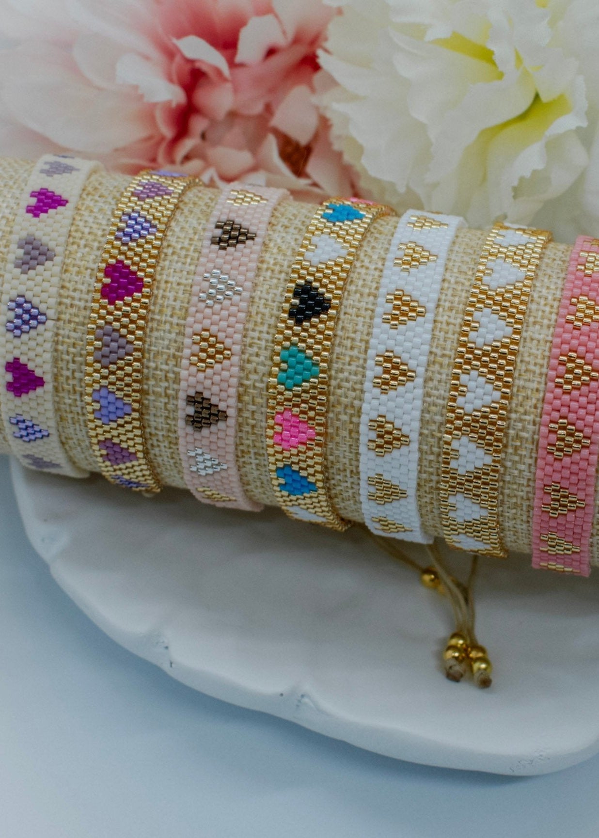 Muti heart Miyuki bracelet