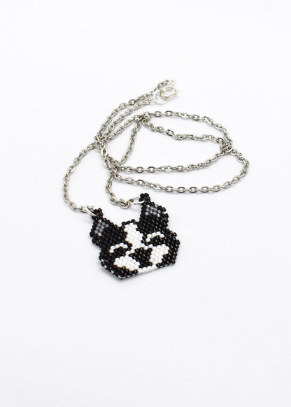 Pug face necklace